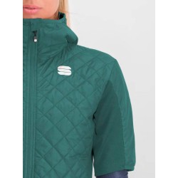 Varm damjacka Sportful Rythmo W Puffy busk grön